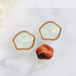 【特集掲載】Melts -メルツ- イヤリング ／ピアス｜Mint Green (ミントグリーン)｜金属アレルギー対応｜チタン｜アクリルアクセサリー