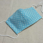 キッズ　立体インナーマスク　スカイ