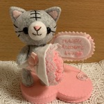 ねこさんとカーネーション