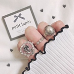 【 ハート型薔薇リング 】 指輪 ハンドメイド