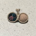 【4月発売分】ミナペルホネン ちょうちょのブローチ31