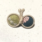 【4月発売分】ミナペルホネン ちょうちょのブローチ42