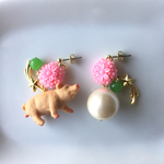 《SALE》50%off  リアルなブタさんのピアス