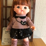 メルちゃん ♡星柄チュールスカート