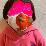 【子供用】トマト柄マスク🍅