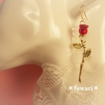 一輪の薔薇（真紅）