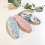 ミナペルホネンஐ 刺繍のパッチンピン 3点セット ⑅◡̈*キッズ&ベビー✦ฺプレゼントにも