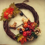 autumnリース～リス達の出逢い～💕