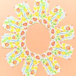 🌼ポピーに包まれて…/ポピーのメッセージカード/サンキューカード/ミニカード/10枚入り1セット🌼　