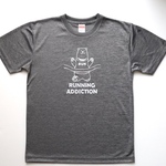 ラン中毒running addictionツキノワグマTシャツ