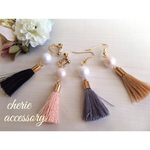 感謝企画！秋冬 タッセルpierce・earring
