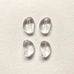 【6個】クリアぷっくり変形アクリル パーツ