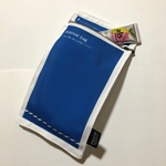 エチケット袋ポーチ（青色）