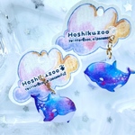 【片耳販売】星空のシャチピアス/イヤリング（星空水族館シリーズ）