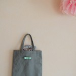 給食トート　フレンチシックなお花柄　for girls