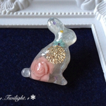 ＊+.Rose rabbit.+＊ブローチ