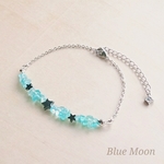 Mystic green・ブレスレット(silver)