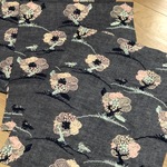刺繍布B4カットクロス＜ぼあーんぼあーん ＞ダンガリー4色