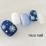 雪の結晶ネイル ＊ スノーネイル