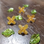 キンモクセイのピアスorイヤリング