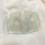 ドット×ピスタチオチェック　大人サイズ