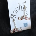 価格値下げ☆ヒゲ&レザー調★シルバー