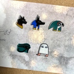 メジェド様と神様たちのピアスセット