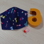 ワケあり特価品☆園児・小学生インナーマスク(立体マスク用)☆可愛いリボン柄☆  