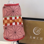 🌿麻の葉文様シャツ👚　鬼滅　禰豆子