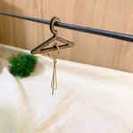 木のミニチュアハンガー＊アクセサリースタンド＊3本セット