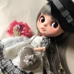 ブライスアウトフィット★チェックワンピコーデセット★Black