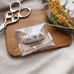 SALE❤️さくらんぼ×beige＊5cmパッチンピン