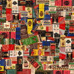 ブックマッチ柄デザインペーパー