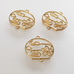 和風レジン空枠　風鈴【雲×桜】12個で300円
