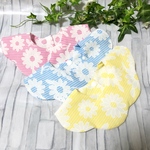 3枚セット　花柄チェック360度リバーシブルスタイ