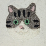 torao to tomoko様専用ページ　オーダー【片面顔のみ猫のランチバック】