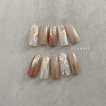 ニュアンスネイル ミラーネイル