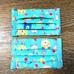 幼児用手づくりガーゼマスク