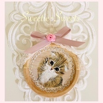 【送料無料】angel-3🐾天使みたいな"babyたん"オーナメント/スコティッシュフォールド/マンチカン/伏せ耳