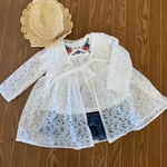 ベビー服　キッズ服☆ レースカーディガン　90サイズ