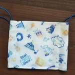 ポケット付き子供用マスク