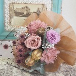 ＜yuri0802さま専用カート＞ Automne Mauve ROSE ＊ Petit Bouquet　ミニブーケ・壁掛け