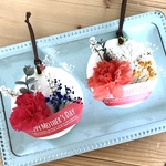 【母の日】カーネーションのアロマワックスサシェ