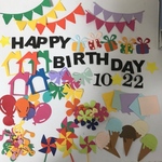 【ダイカット　誕生日　お楽しみセット ② 100枚入り】