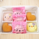 - お花あつめ - 銘菓すだちと選べるキャラクターまんじゅう箱詰め７個入
