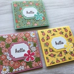 【多目的カード】お花のカード ３枚セット