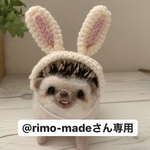 rimo-madeさん専用うさピョンピョン（白）