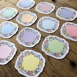 カラー帽子のミニメッセージカード      ✎*。 幼稚園  保育園  先生  保育士  卒園  先生ありがとう  卒園おめでとう
