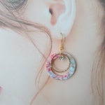 再販⭐春色ループのピアス