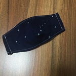 子供用　インナーマスク　マスク　立体型　男の子　女の子　星柄　シンプルマスク　ネイビー